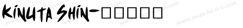 Kinuta Shin字体转换